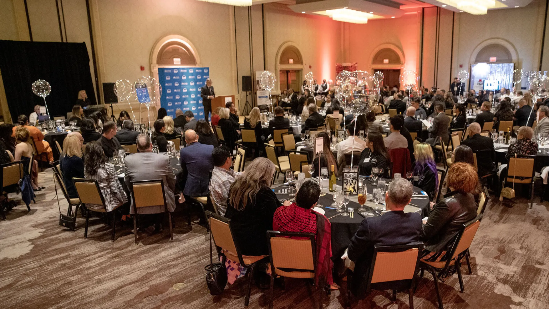 Guests enjoy gala
