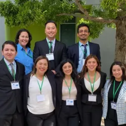 Three CSUSB student teams, two graduate and one undergraduate, participated in the 2024 Cal SHRM case competition and were led by their JHBC SHRM faculty advisors, Craig Seal and Patrick Flaherty.
